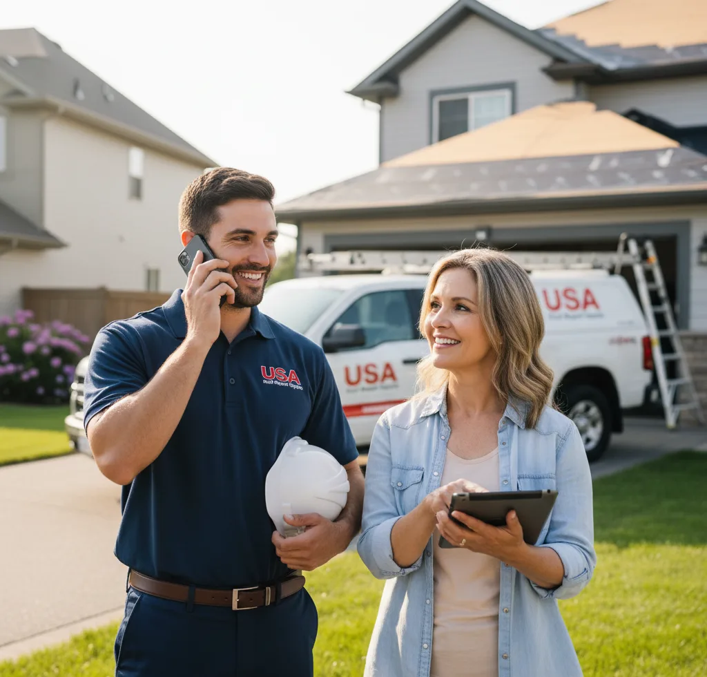 USA Roof Repair Experts customer support in Stevenson Ranch